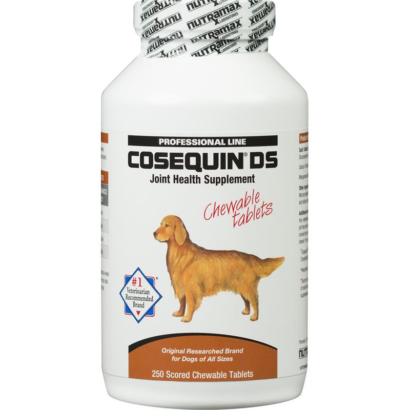 Cosequin DS (Double Strength) for Dogs, 250 Chewable Tablets