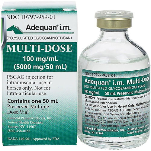 Adequan I.M. MultiDose, 100 mg/mL, 50 mL Adequan IM VetDepot