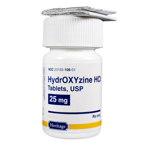 hydroxyzine hcl side effects long term use