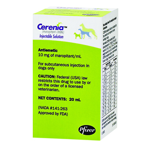 Cerenia Dosage Chart For Cats