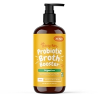 Zesty Paws Probiotic Broth Booster Digestion Supplement for Dogs Chicken Bone Broth Flavor, 16 fl oz