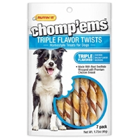 Chompems Triple Flavor Twists, 7 pack