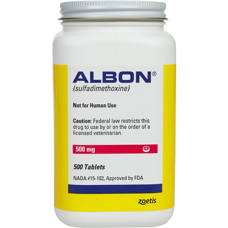 Albon Tabs 500 mg, Single Tablet