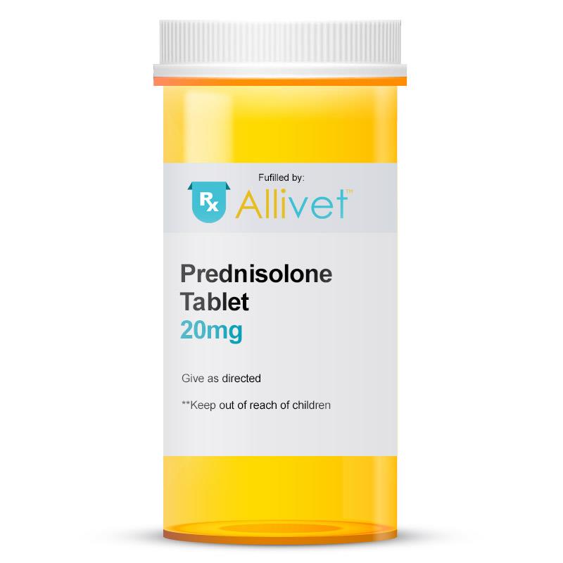PrednisTab [Prednisolone] 20 mg, 60 Tablets
