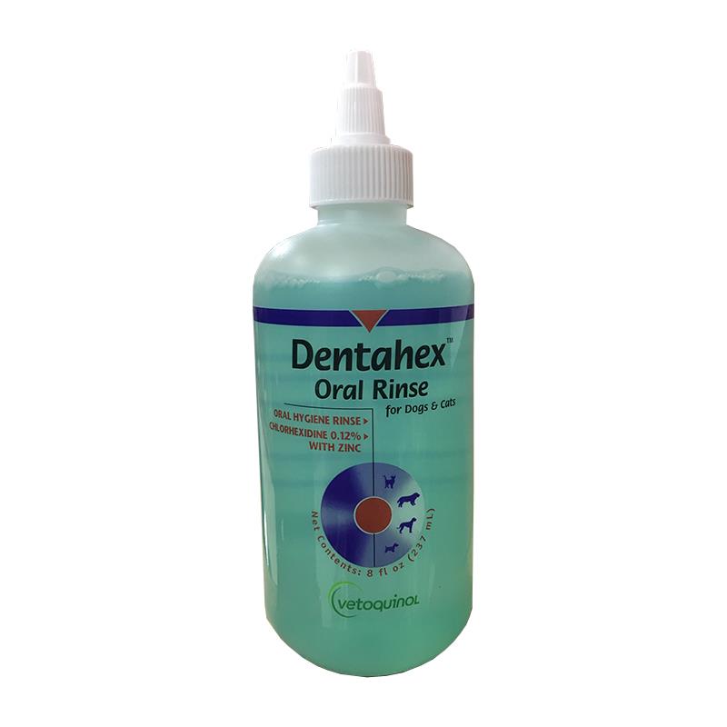 Dentahex Oral Rinse with Chlorhexidine 0.12% and Zinc, 8 oz
