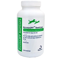 Eicosa3FF SnipCaps Small for Dogs and Cats up to 60 lbs, 120 Ct.