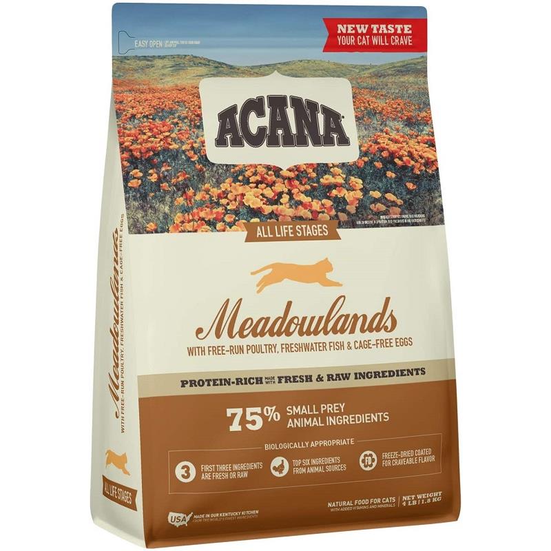Acana Regionals Meadowland Dry Cat Food, 4 lbs