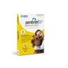 Sentinel Flavor Tabs for Dogs 26-50 lbs, Yellow, 12 Pack Sentinel, sentinel for dogs, sentinel flavor tabs, sentinel flavor tabs for dogs, heartworm treatment, flea control, dogs flea treatment, 12 pack sentinel for dogs yellow flavor tabs