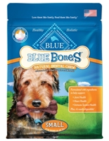 Blue Buffalo Blue Bones Natural Dog Treats, Small, 12 oz