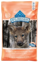 Blue Buffalo BLUE Wilderness Dry Dog Food Large Breed Puppy Recipe, Chicken, 24 lbs