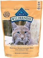 Blue Buffalo BLUE Wilderness Weight Control Dry Cat Food, Chicken & Rice, 2 lbs