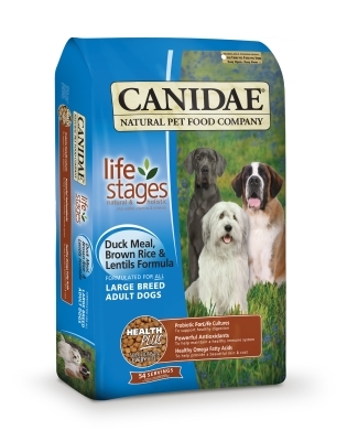 Canidae Large Breed Dry Dog Food, Duck Rice &amp; Lentil, 15 lbs