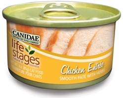 Canidae Life Stages Chicken Entree Canned Cat Food, 3 oz, 12 Pack