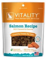 Catswell Vitality Crunchy Salmon Treats for Cats, 2 oz