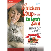 Chicken Soup Senior Cat & Hairball Formula Dry Food, 18 lb