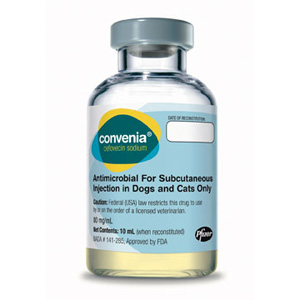 Covenia Injection for Dogs and Cats, 10 mL (cefovecin)