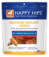 Dogswell Happy Hips Dog Treats, Chicken Breast Jerky, 8 oz