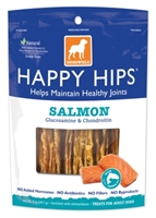Dogswell Happy Hips Dog Treats, Salmon Jerky, 5 oz
