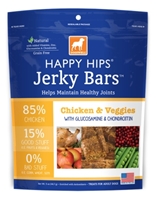 Dogswell Happy Hips Jerky Bars, Chicken & Veggies, 5 oz