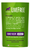 Dogswell LiveFree Grain-Free Dry Dog Food, Adult Turkey Recipe, 25 lbs