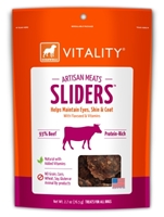 Dogswell Vitality Artisan Meats Beef Sliders, 2.7 oz