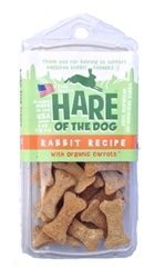 Etta Says Hare of the Dog Rabbit Treats with Carrot, 4 oz
