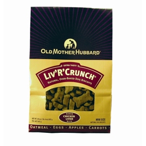 Old Mother Hubbard Liv'R'Crunch Mini Dog Biscuits, 20 oz