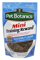 Pet Botanics Mini Training Rewards for Dogs, Chicken, 4 oz