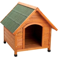 Premium Plus A-Frame Dog House, Medium