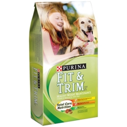 Purina Fit & Trim Dog Food, 35 lb