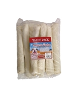 White Retriever Rolls, 10 inches- 8 pack