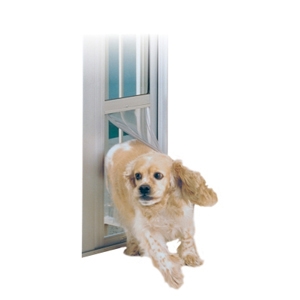 Radio Systems Classic Pet Door Replacement Flap, Medium/Tall dog kennel