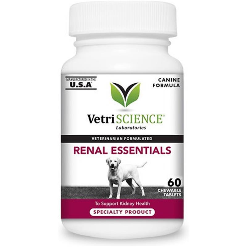 Vetri-Science Renal Essentials For Dogs, 60 Tablets