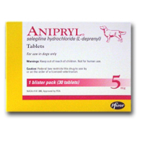 Anipryl (selegiline) 5 mg, 30 Tablets
