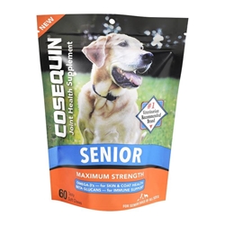 Cosequin Senior Maximum Strength Joint Health Supplement for Dogs, 60 Soft Chews
