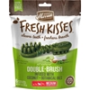 Merrick Fresh Kisses Double-Brush Infused with Coconut + Botanical Oils for Medium Dogs 25-50 lbs, 6 ct