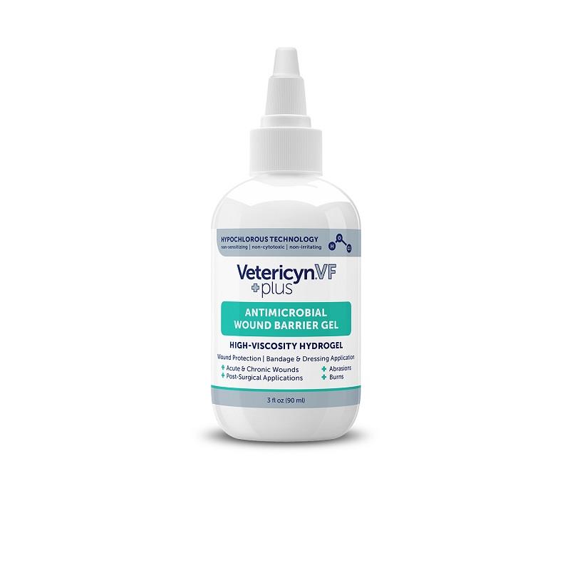 Vetericyn VF Plus Antimicrobial Wound Barrier Gel, 3 oz