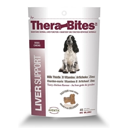 Thera-Bites Liver Supplement for Dogs, 45 soft chews