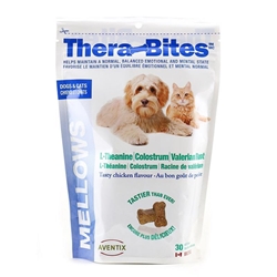 Thera-Bites Mellows Calming Supplement for Dogs and Cats, 30 soft chews
