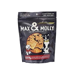 Max & Molly Freeze Dried Beef Liver Dog Treats, 120 gm bag