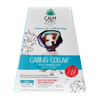 Calm Paws Caring Collar with Calming Disk for Dogs, Small
