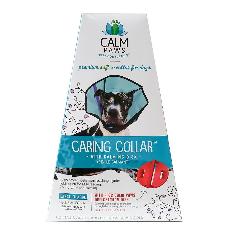 Calm Paws Caring Collar with Calming Disk for Dogs, Large/XLarge