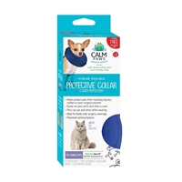 Calm Paws Inflatable Protective Collar with Calming Disk for Dogs and Cats, XSmall