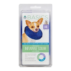 Calm Paws Basics Inflatable Collar for Dogs and Cats, XSmall