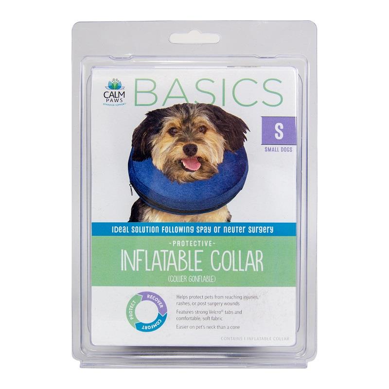 Calm Paws Basics Inflatable Collar for Dogs, Small