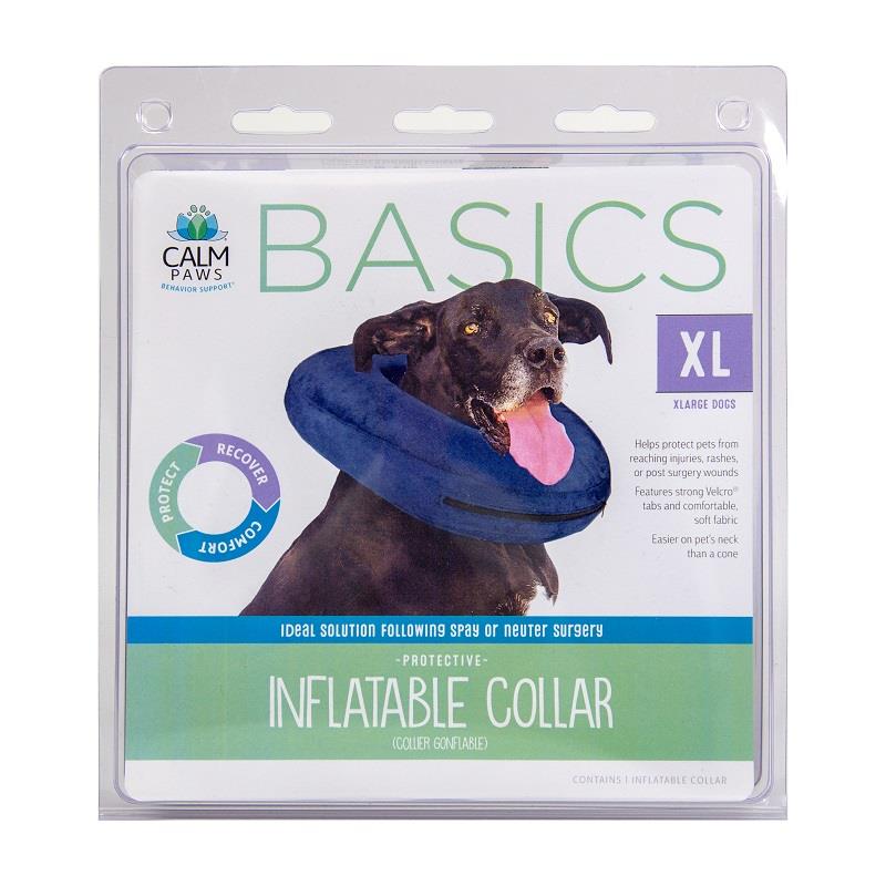 Calm Paws Basics Inflatable Collar for Dogs, XLarge