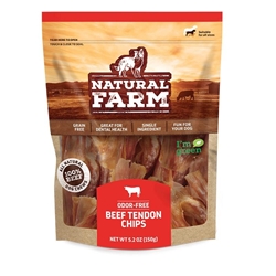 Natural Farm Odor-Free Beef Tendon Chips, 5.2 oz