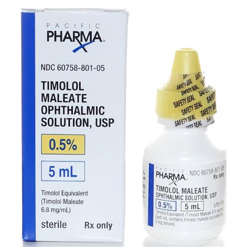 Timolol Ophthalmic Solution 0.5%, 5 ml
