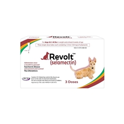 Revolt (selamectin) Topical for Dogs 20.1 - 40 lbs, 3 Month Supply