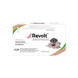 Revolt (selamectin) Topical for Kittens and Puppies up to 5 lbs, 3 Month Supply